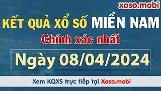 Xổ số Miền Nam ngày 8 Tháng 4  XSMN  SXMN  KQXSMN  Xổ số kiến thiết miền Nam hôm nay Thứ 4 [upl. by Ellard]