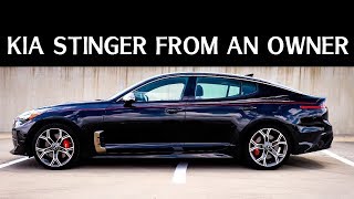 Kia Stinger 6 Months Later  Ownership Review [upl. by Sabu]