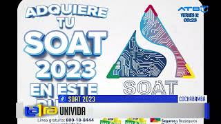 UNIVIDA inicia con la venta del SOAT 2023 [upl. by Nehtanhoj]