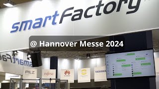 Die SmartFactoryKL auf der HANNOVER MESSE 2024 HM24 [upl. by Terzas]