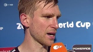 Per Mertesacker Interview im ZDF nach Spiel gegen Algerien  Full HD [upl. by Quintus]