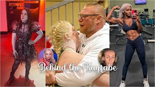 Behind the Kayfabe 2024  WWE Superstars behind the scenes Brock Lesnar finally appears 😳 [upl. by Garner]