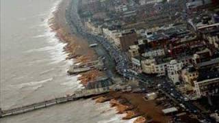 Tons of wood washes up on Worthing beach [upl. by Naiviv]