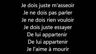 Francis Cabrel  Je laime a mourir Lyrics [upl. by Aikyn]