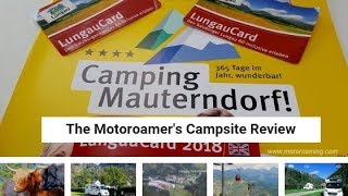 Camping Mauterndorf Austria [upl. by Ateekal]