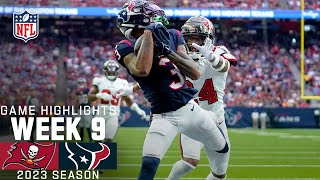 Tampa Bay Buccaneers vs Houston Texans Game Highlights  NFL 2023 Week 9 [upl. by Mechelle]