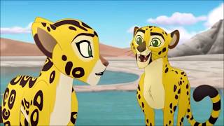 Lion Guard Azaad is Fulis friend  The cheetah of the Backlands [upl. by Nafis]