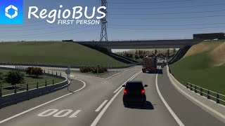 Cities Skylines 2  FIRST Person Drive  RegioBUS [upl. by Bouton110]