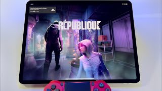 Republique  Stadia gameplay on iPad Pro 4th gen 129” iPadOS [upl. by Troxell845]