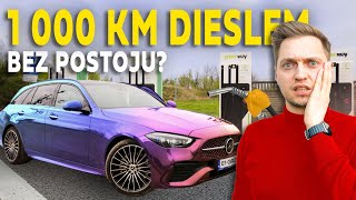 Przejechałem nowym MERCEDESEM C220d 1000 km 🤯 DIESEL vs ELEKTRYK Jaki czas [upl. by Fronniah]