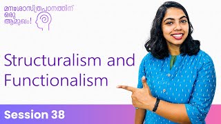 Session 38  Structuralism and functionalism  മനഃശാസ്ത്ര പഠനത്തിന് ഒരു ആമുഖം  Learnwise [upl. by Einolem]