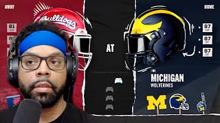 College Football 25 ROAD TO GLORY Fresno State Bulldogs vs Michigan Wolverines WEEK 1 [upl. by Hurst]