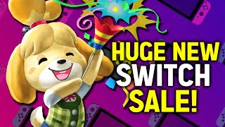 HUGE DISCOUNT Nintendo Switch eShop Sale Just Started [upl. by Elana]