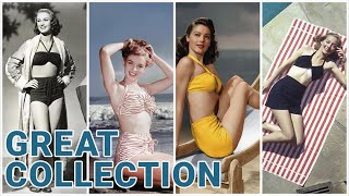 Two Piece Treasures A Look at the 1940s Swimsuits That Changed the Game [upl. by Bruno]