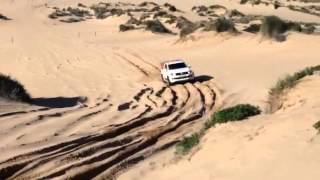 Amarok with 1 Ton in loadbox vs Vleesbaai 850m Sand dune [upl. by Kitarp]