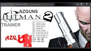 How To Download Hitman 2 Silent Assassin Trainer [upl. by Ttoille]