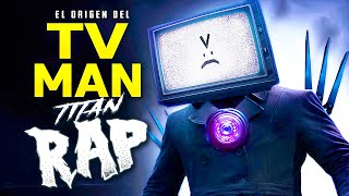 SU VERDADERO ORIGEN 😱 RAP de LOS SKIBIDI TOILET y el TITAN TV MAN en ESPAÑOL 😱 [upl. by Vig]