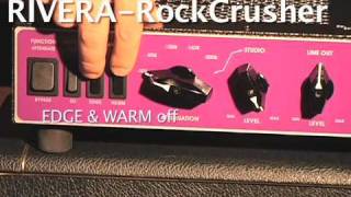 Rivera Rockcrusher w 1972 Marshall Super lead Why use a power attenuator [upl. by Geerts]