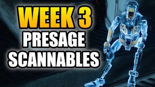 Week 3 Presage Collectibles  4 Glykon Scannable Clues [upl. by Eetnwahs216]