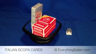 Italian Playing Cards  Scopa [upl. by Lochner]