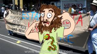 20 frases para detectar un hippie  Bully Magnets  Historia Documental [upl. by Oswin46]