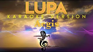 Aegis  Lupa KARAOKE [upl. by Poore]