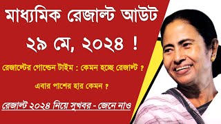 মাধ্যমিক রেজাল্ট আউট নিয়ে সুখবর  WBBSE Madhyamik Result 2024  WB Board 10th Result 2024 Date [upl. by Yelrahc]