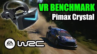 WRC VR  Pimax Crystal Benchmark [upl. by Fernald97]