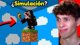 Trolleé a Mi Amigo Encerrándolo en una SIMULACIÓN en Minecraft [upl. by Milore526]