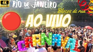 🔴 AO VIVO NO ATERRO DO FLAMENGO RIO DE JANEIRO  BLOCOS DE RUA 2024  BRAZIL CARNIVAL 🇧🇷🎉😁✌️ [upl. by Misti]