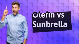 What fabric is comparable to Sunbrella [upl. by Armalla284]