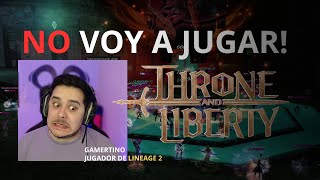 quotLE FALTA ESA CHISPAquot  Throne and Liberty 2024  mmorpg [upl. by Lunette]