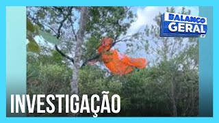 Piloto passa mal e morre durante passeio de parapente [upl. by Gaige234]