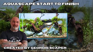 GEORDIE SCAPER  GETTING CREATIVE IN A ADA 60P45 60CM 2FT AQUASCAPE [upl. by Sorce]