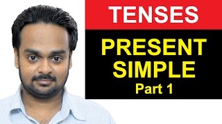 PRESENT SIMPLE TENSE – Part 1 – Where to Use Simple Present – Basic English Grammar [upl. by Eneli]