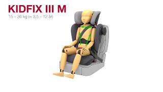 KIDFIX III M – Britax Römer – SICT [upl. by Tollman494]