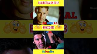 Original vs Copy  Businessman vs Boss  Mahesh babu vs Jeet [upl. by Pederson]