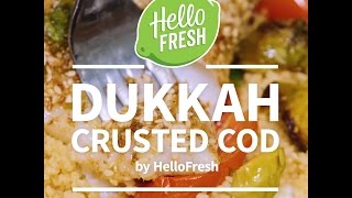 Dukkah Crusted Cod by HelloFresh [upl. by Clarkson]