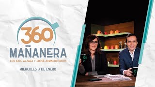 Mañanera 360  Miércoles 03 Enero 2024 [upl. by Eerat174]