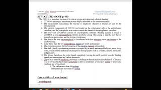 cytochrome P450 enzymesstructurefunctionMOAcomposition [upl. by Bello]