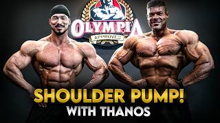 Shredded Shoulders and Arms w THANOS [upl. by Belldas]