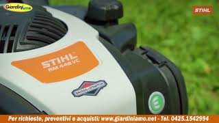 Tosaerba Stihl a scoppio o a batteria Vediamo le differenze [upl. by Rehnberg]