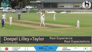 Ballarat Cricket Association  Alfredton Dental 1st XI  Rd11  Wendouree v East Ballarat  Day 1 [upl. by Olfe]