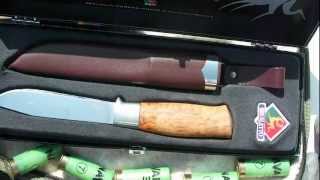 Brusletto hunter  a perfect hunting knife HD  review by Nosfctech [upl. by Mesics]