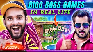 I ReCreated BIGG BOSS GAMES in REAL LIFE for Rs100000😍 [upl. by Barnie438]