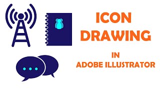 Learn How To Draw Communication Icons  Symbols In Adobe Illustrator CC  Knack Graphics [upl. by Anurag]