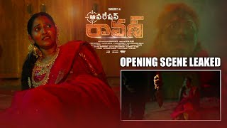 Operation Raavan Movie Opening Scene Leaked  Operation Raavan  Latest Movie  Vega Originals [upl. by Grazia]