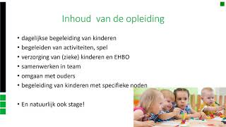 Presentatie Begeleider in de kinderopvang [upl. by Omolhs]