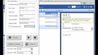 Exchange LogParser  Exchange configuration [upl. by Airdni1]