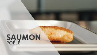 Recette Saumon poêlé au four  RATIONAL SelfCookingCenter [upl. by Krutz]